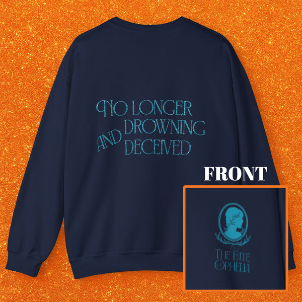 Ophelia Crewneck Sweatshirt | Literary Minimalist Dark Academia